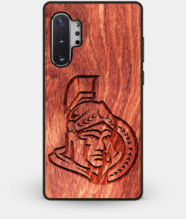 Best Custom Engraved Wood Ottawa Senators Note 10 Plus Case - Engraved In Nature