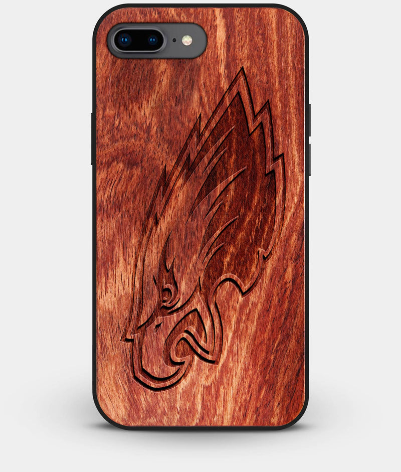 Best Custom Engraved Wood Philadelphia Eagles iPhone 8 Plus Case - Engraved In Nature