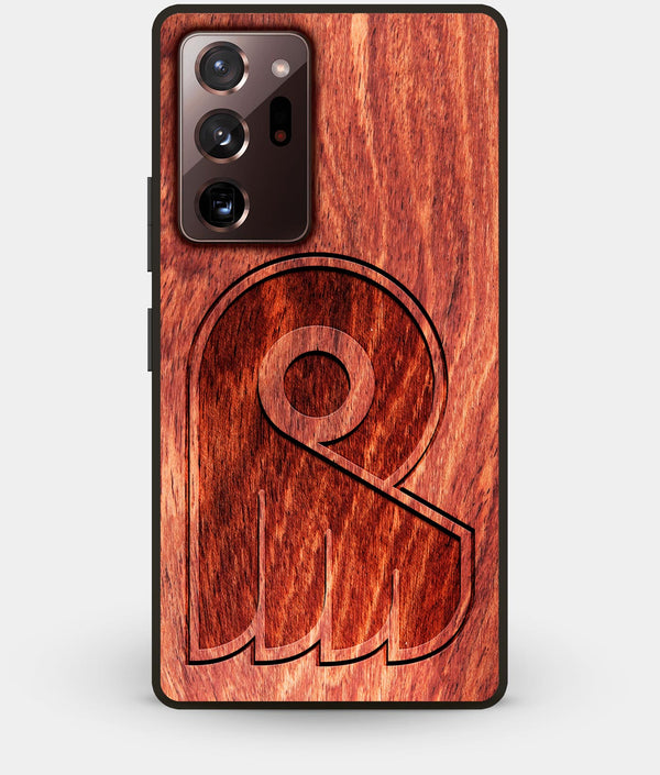 Best Custom Engraved Wood Philadelphia Flyers Note 20 Ultra Case - Engraved In Nature