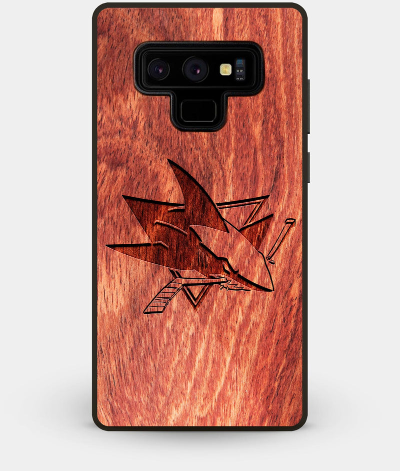 Best Custom Engraved Wood San Jose Sharks Note 9 Case - Engraved In Nature