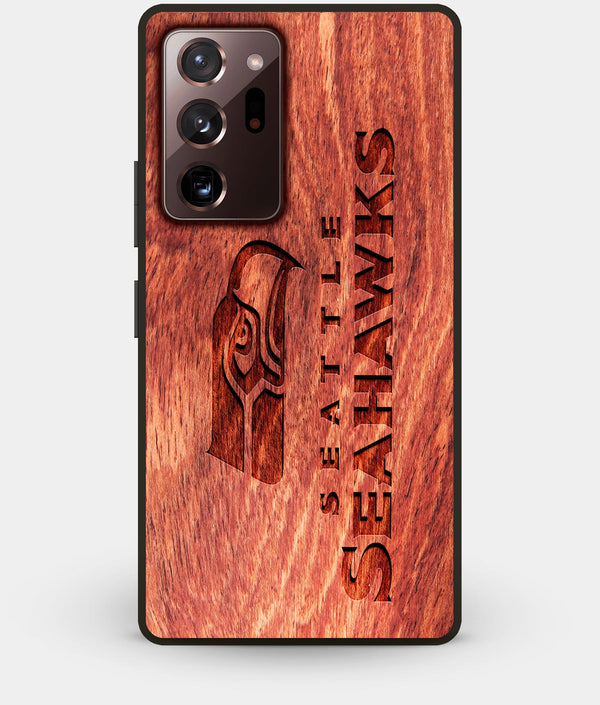 Best Custom Engraved Wood Seattle Seahawks Note 20 Ultra Case - Engraved In Nature