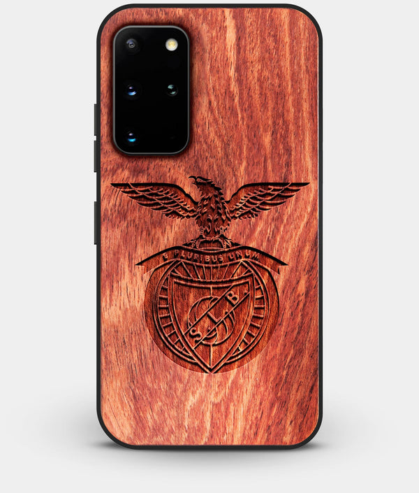 Best Custom Engraved Wood S.L. Benfica Galaxy S20 Plus Case - Engraved In Nature