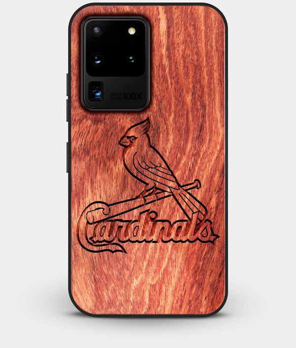 Best Custom Engraved Wood St Louis Cardinals Galaxy S20 Ultra Case - Engraved In Nature