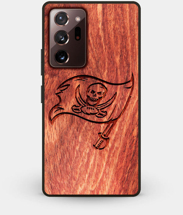 Best Custom Engraved Wood Tampa Bay Buccaneers Note 20 Ultra Case - Engraved In Nature