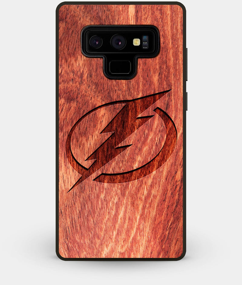 Best Custom Engraved Wood Tampa Bay Lightning Note 9 Case - Engraved In Nature