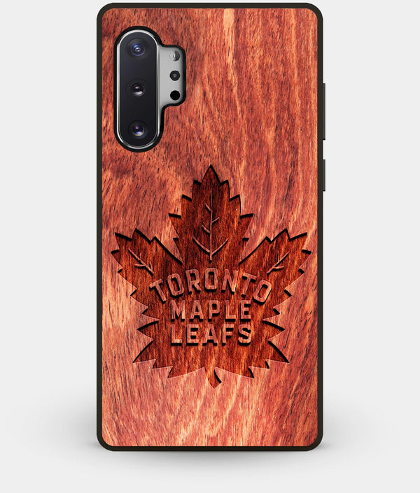 Best Custom Engraved Wood Toronto Maple Leafs Note 10 Plus Case - Engraved In Nature