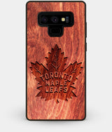 Best Custom Engraved Wood Toronto Maple Leafs Note 9 Case - Engraved In Nature