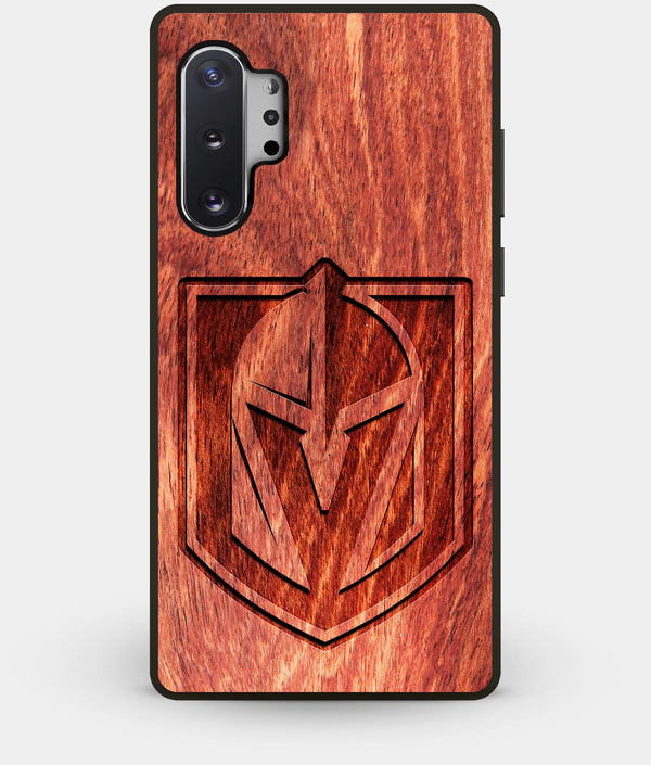 Best Custom Engraved Wood Vegas Golden Knights Note 10 Plus Case - Engraved In Nature