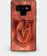 Best Custom Engraved Wood Vegas Golden Knights Note 9 Case - Engraved In Nature