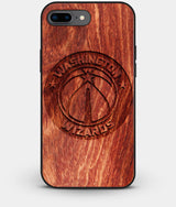 Best Custom Engraved Wood Washington Wizards iPhone 8 Plus Case - Engraved In Nature