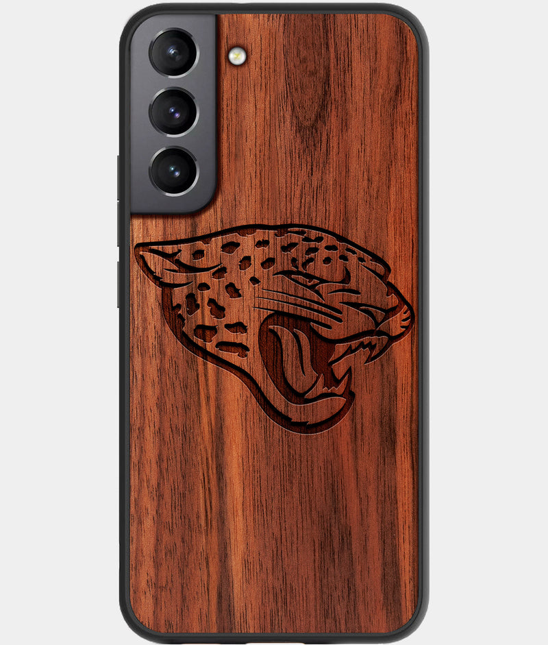 Best Wood Jacksonville Jaguars Galaxy S23 Case - Custom Engraved Cover - Engraved In Nature