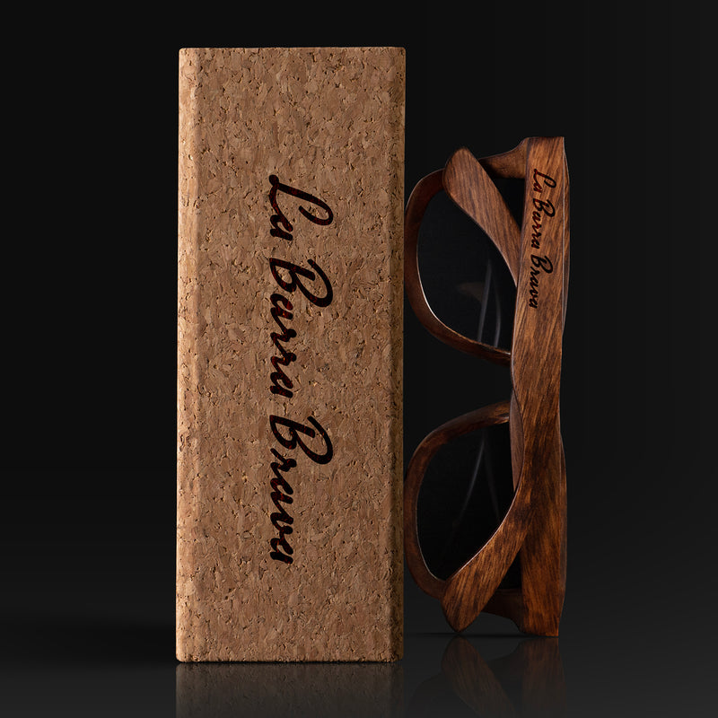 La Barra Brava Washington DC Wood Sunglasses with custom engraving. Custom La Barra Brava Washington DC Gifts For Men -  Sustainable La Barra Brava Washington DC eco friendly products - Personalized La Barra Brava Washington DC Birthday Gifts - Unique La Barra Brava Washington DC travel Souvenirs and gift shops. La Barra Brava Washington DC Wayfarer Eyewear and Shades wiith Box