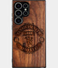 Best Wood Manchester United F.C. Samsung Galaxy S24 Ultra Case - Custom Engraved Cover - Engraved In Nature