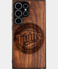 Best Wood Minnesota Twins Samsung Galaxy S24 Ultra Case - Custom Engraved Cover - Engraved In Nature