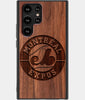 Best Wood Montreal Expos Samsung Galaxy S23 Ultra Case - Custom Engraved Cover - Engraved In Nature