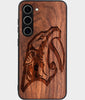 Best Wood Nashville Predators Samsung Galaxy S24 Plus Case - Custom Engraved Cover - Engraved In Nature