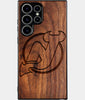 Best Wood New Jersey Devils Samsung Galaxy S24 Ultra Case - Custom Engraved Cover - Engraved In Nature