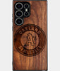 Best Wood Oakland Athletics Samsung Galaxy S24 Ultra Case - Custom Engraved Cover - Engraved In Nature