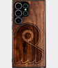 Best Wood Philadelphia Flyers Samsung Galaxy S24 Ultra Case - Custom Engraved Cover - Engraved In Nature