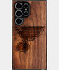 Best Wood St Louis Blues Samsung Galaxy S24 Ultra Case - Custom Engraved Cover - Engraved In Nature