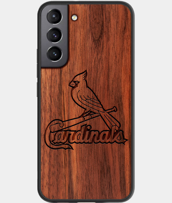 Best Wood St Louis Cardinals Galaxy S23 Case - Custom Engraved Cover - Engraved In Nature