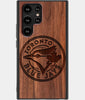 Best Wood Toronto Blue Jays Samsung Galaxy S23 Ultra Case - Custom Engraved Cover - Engraved In Nature