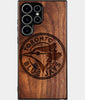 Best Wood Toronto Blue Jays Samsung Galaxy S24 Ultra Case - Custom Engraved Cover - Engraved In Nature