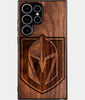 Best Wood Vegas Golden Knights Samsung Galaxy S24 Ultra Case - Custom Engraved Cover - Engraved In Nature