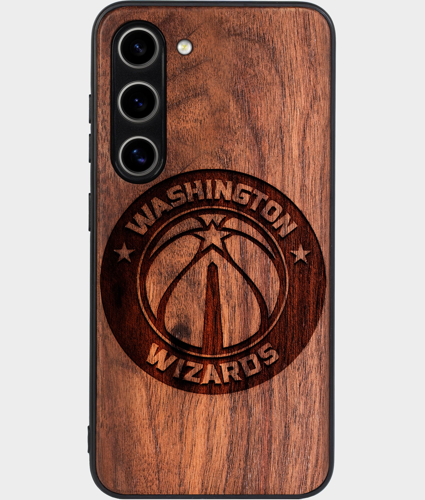 Best Wood Washington Wizards Samsung Galaxy S24 Case - Custom Engraved Cover - Engraved In Nature