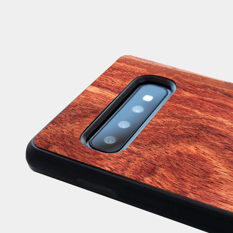 Best Custom Engraved Wood Cleveland Browns Galaxy S10 Case - Engraved In Nature