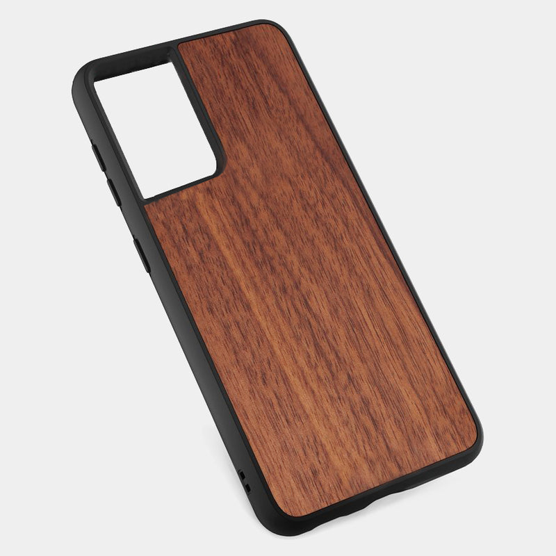 Best Walnut Wood Brooklyn Nets Galaxy S21 Ultra Case - Custom Engraved Cover - Engraved In Nature