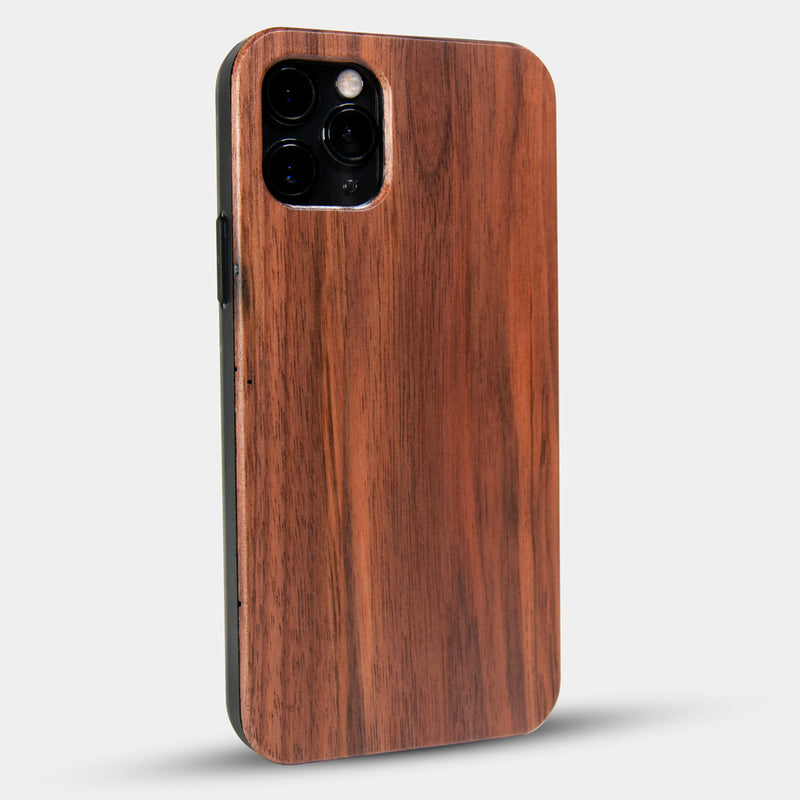 Best Custom Engraved Walnut Wood Brooklyn Nets iPhone 11 Pro Case - Engraved In Nature