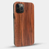 Best Custom Engraved Walnut Wood Brooklyn Nets iPhone 12 Pro Max Case - Engraved In Nature