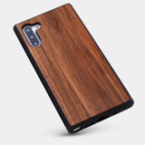 Best Custom Engraved Walnut Wood Borussia Dortmund Note 10 Case - Engraved In Nature