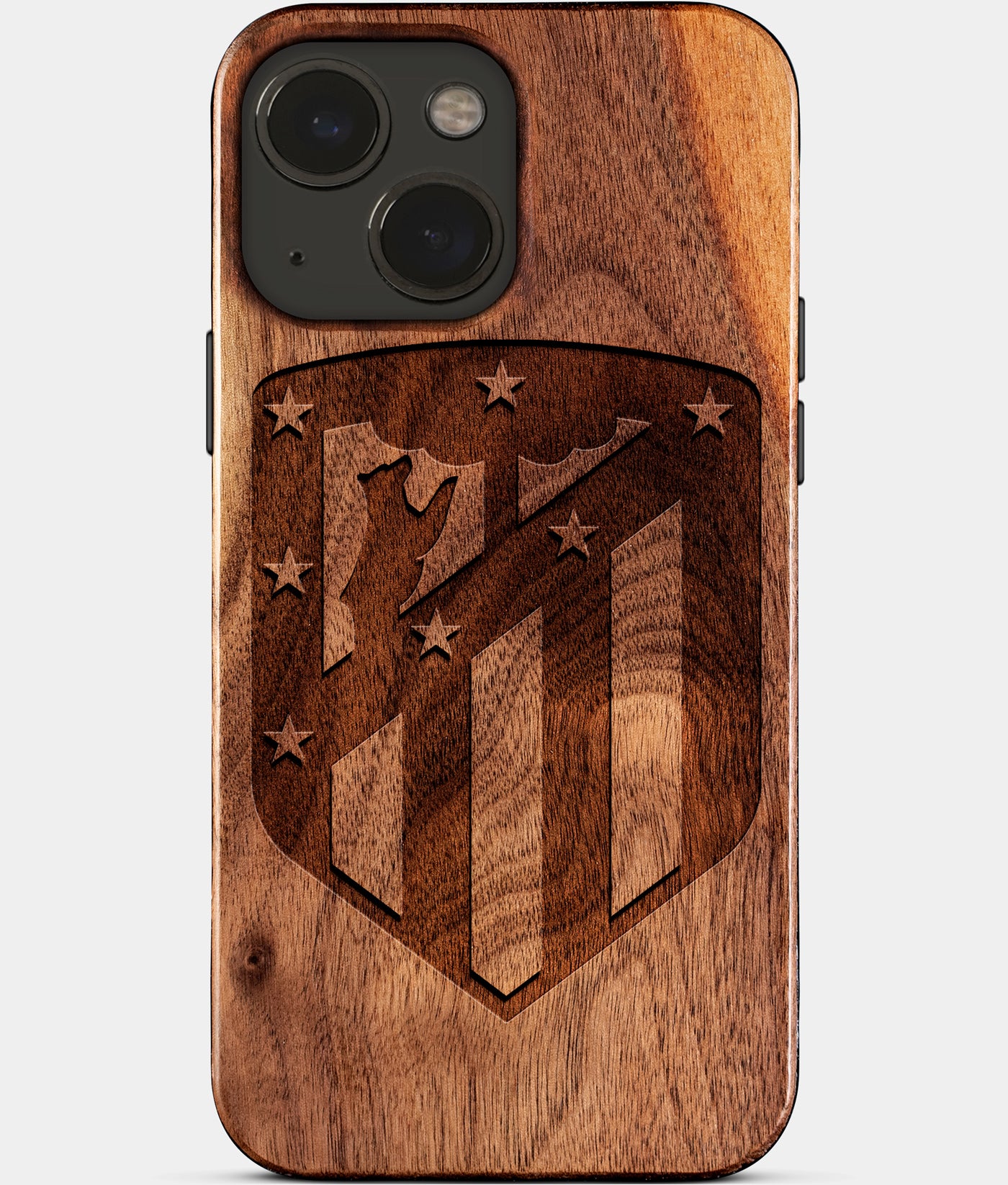 Eco-friendly Toronto Raptors iPhone 15 Case - Carved Wood Custom Toronto Raptors Gift For Him - Monogrammed Personalized iPhone 15 Cover By Engraved In Nature