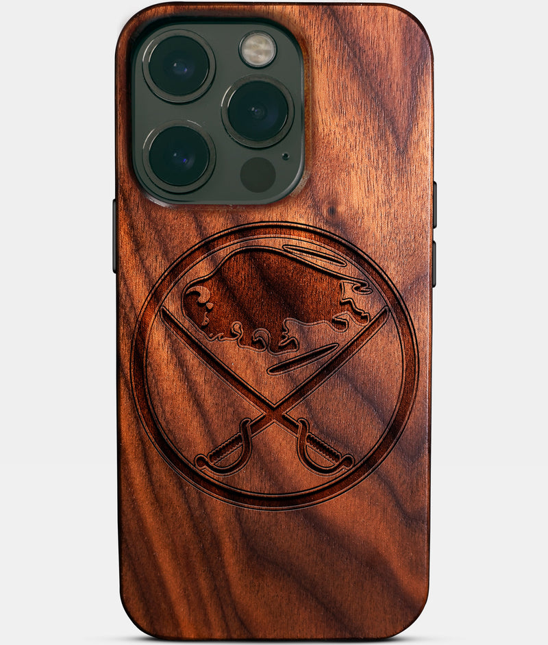 buffalo sabres wood wallpaper Case iPhone 14, 14 Plus