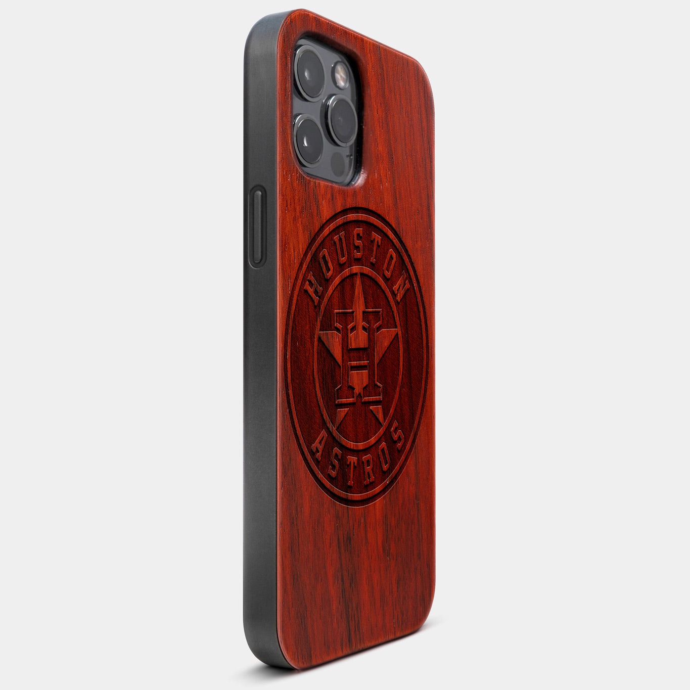 Wood Houston Astros iPhone 13 Pro Case - MagSafe® Compatible