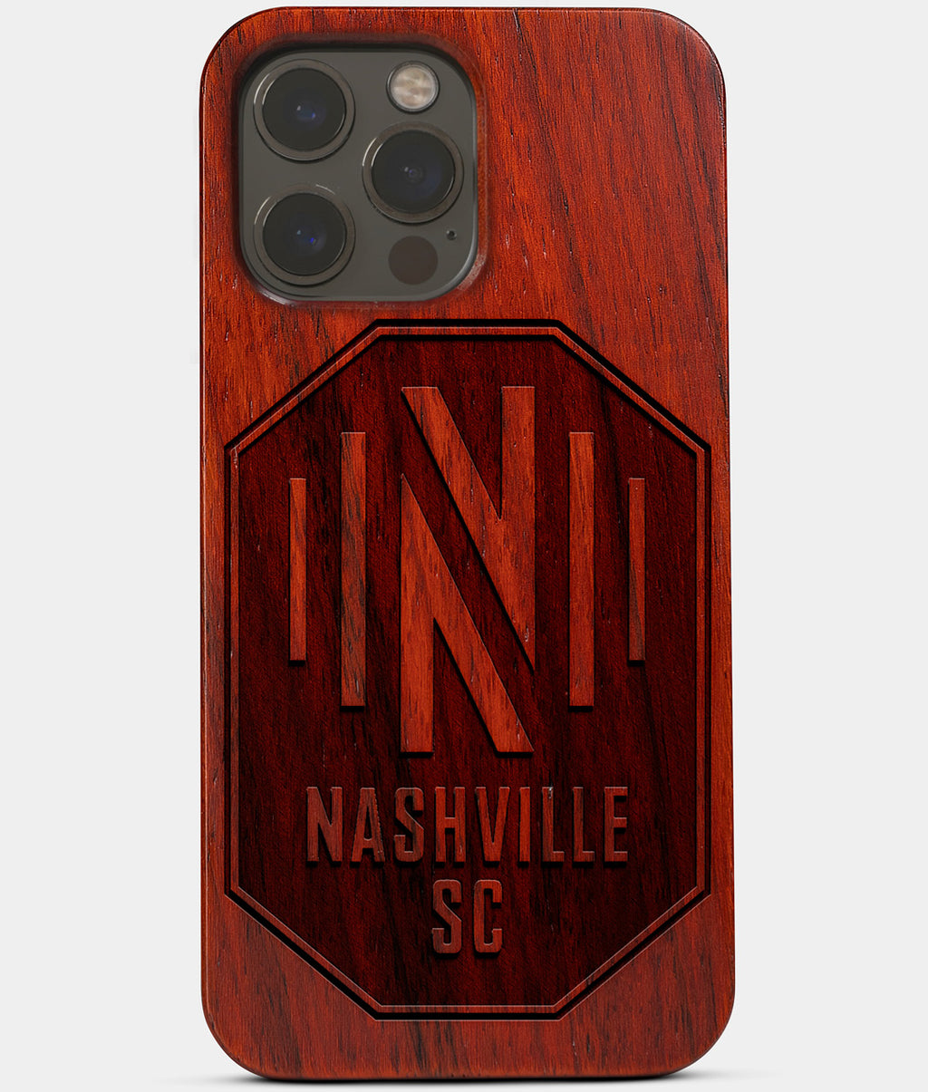 Wood Nashville SC iPhone 13 Pro Max Case MagSafe Compatible