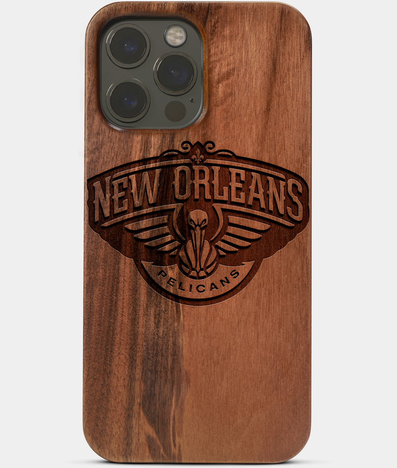 New Orleans Pelicans - NBA Authentic Wood Case