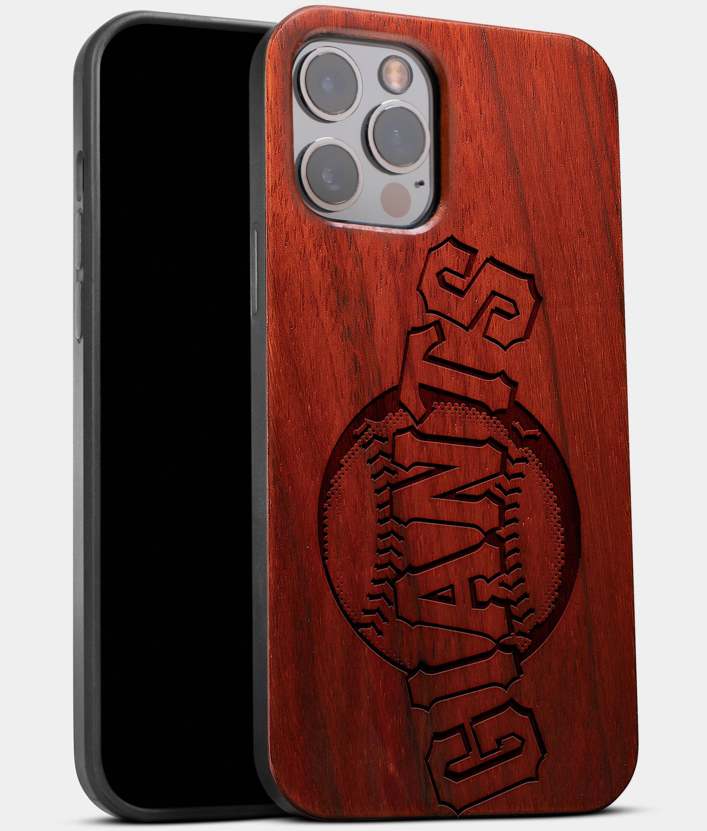 Wood San Francisco Giants iPhone 12 Pro Max Case, Custom Walnut Wood San  Francisco Giants Cover