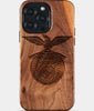 Eco-friendly Sl Benfica iPhone 15 Pro Max Case - Carved Wood Custom Sl Benfica Gift For Him - Monogrammed Personalized iPhone 15 Pro Max Cover By Engraved In Nature